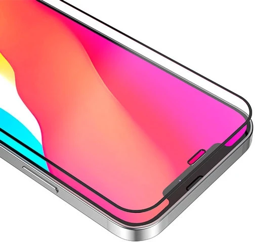 Dėklas Premium 3D Apsauginis stiklas skirtas iPhone 11 // iPhone XR - Juodas