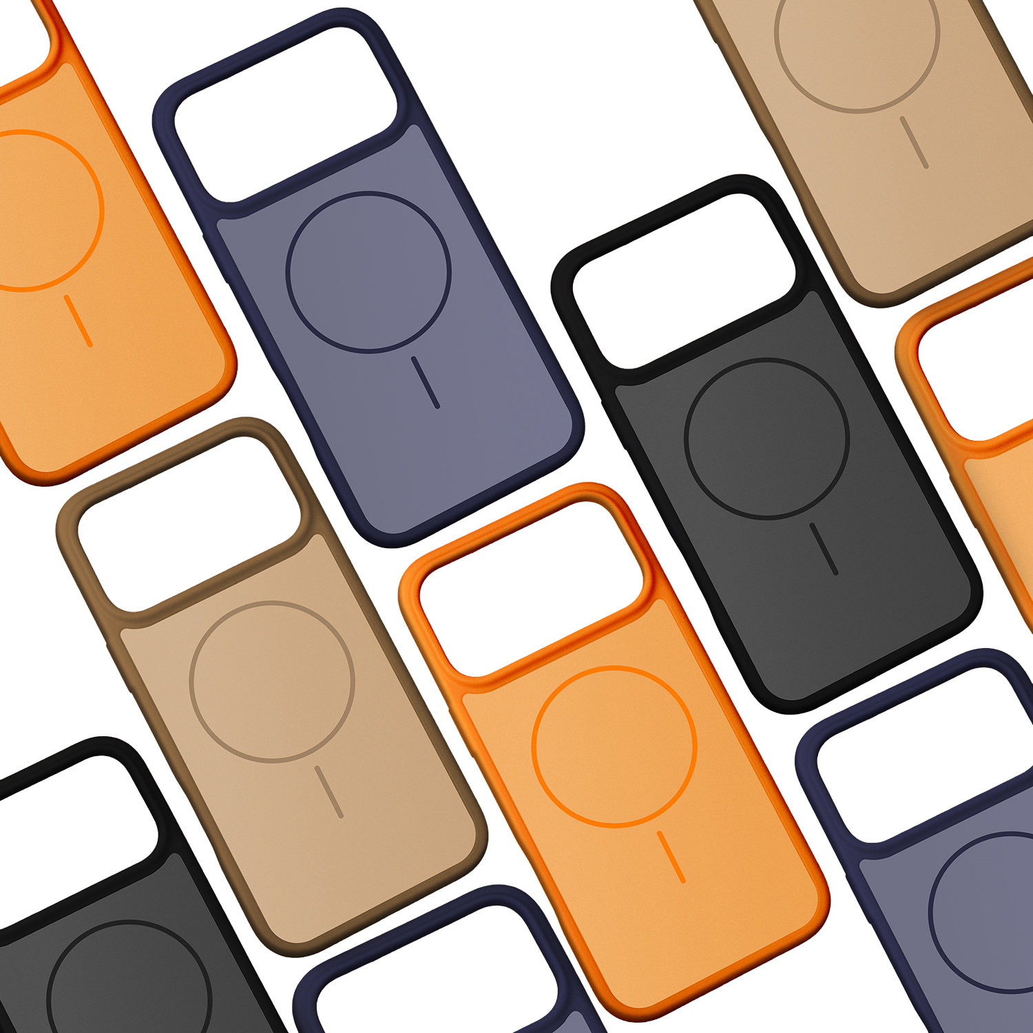 Dėklas iPhone 15 - Pilkas-Juodas aprašymas - Prekės nuotrauka