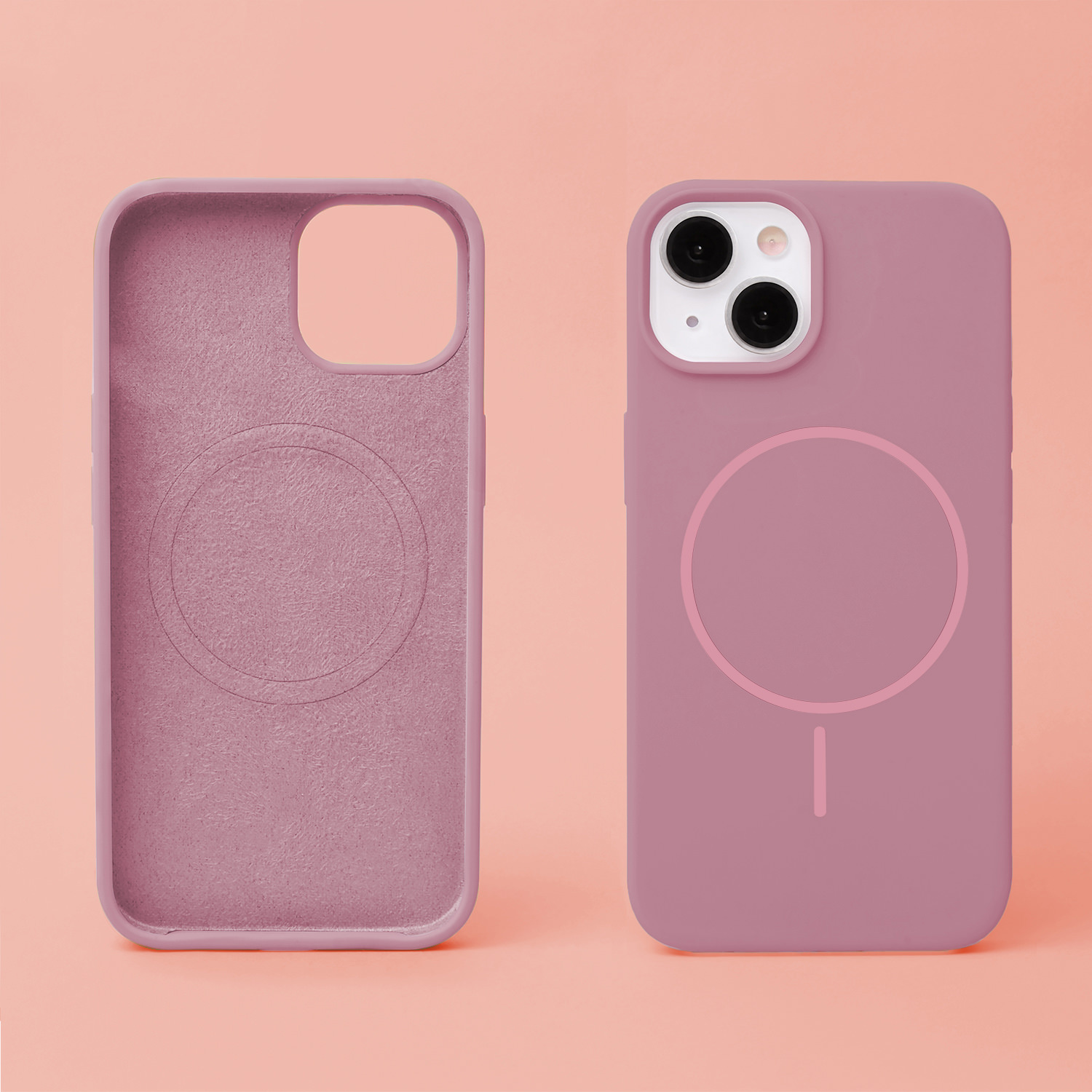 Dėklas iPhone 15 Pro - Rožinis aprašymas - Prekės nuotrauka