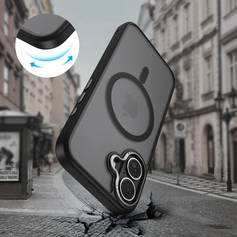 Dėklas iPhone 16 Pro Max - Juodas aprašymas - Prekės nuotrauka