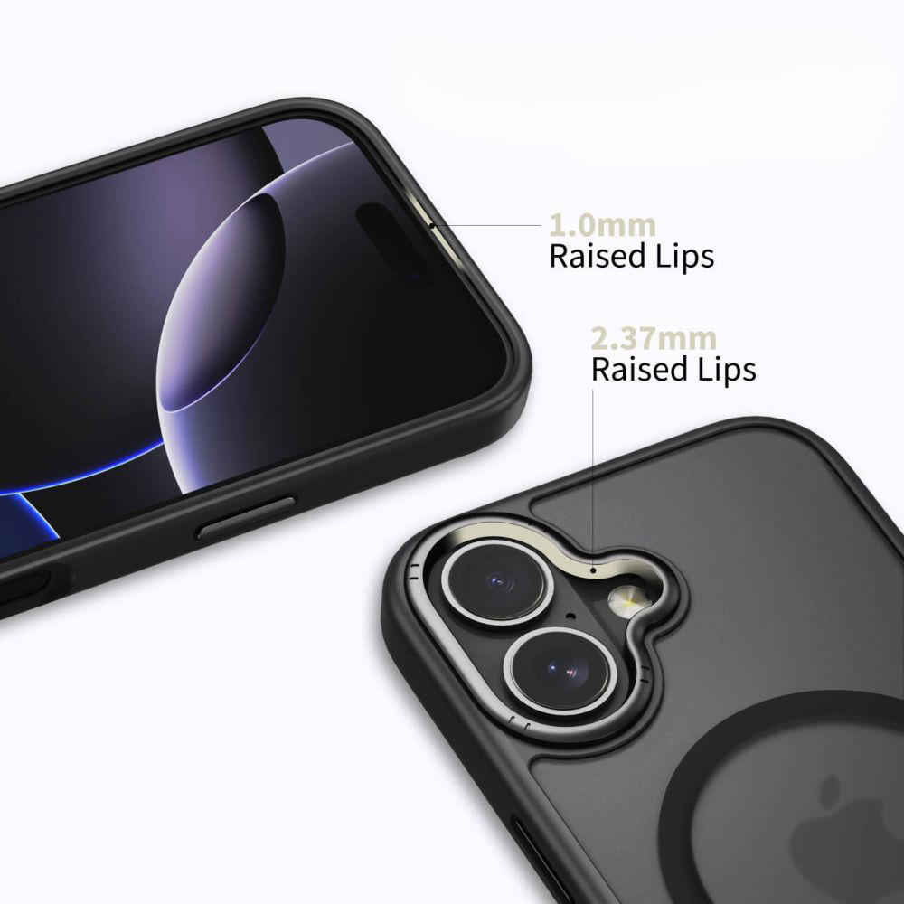 Dėklas iPhone 16 Pro Max - Juodas aprašymas - Prekės nuotrauka