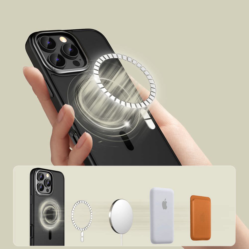 Dėklas iPhone 16 Pro Max - Juodas aprašymas - Prekės nuotrauka