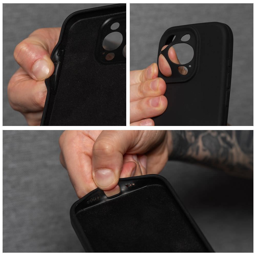 Dėklas iPhone 17 Pro - Juodas aprašymas - Prekės nuotrauka