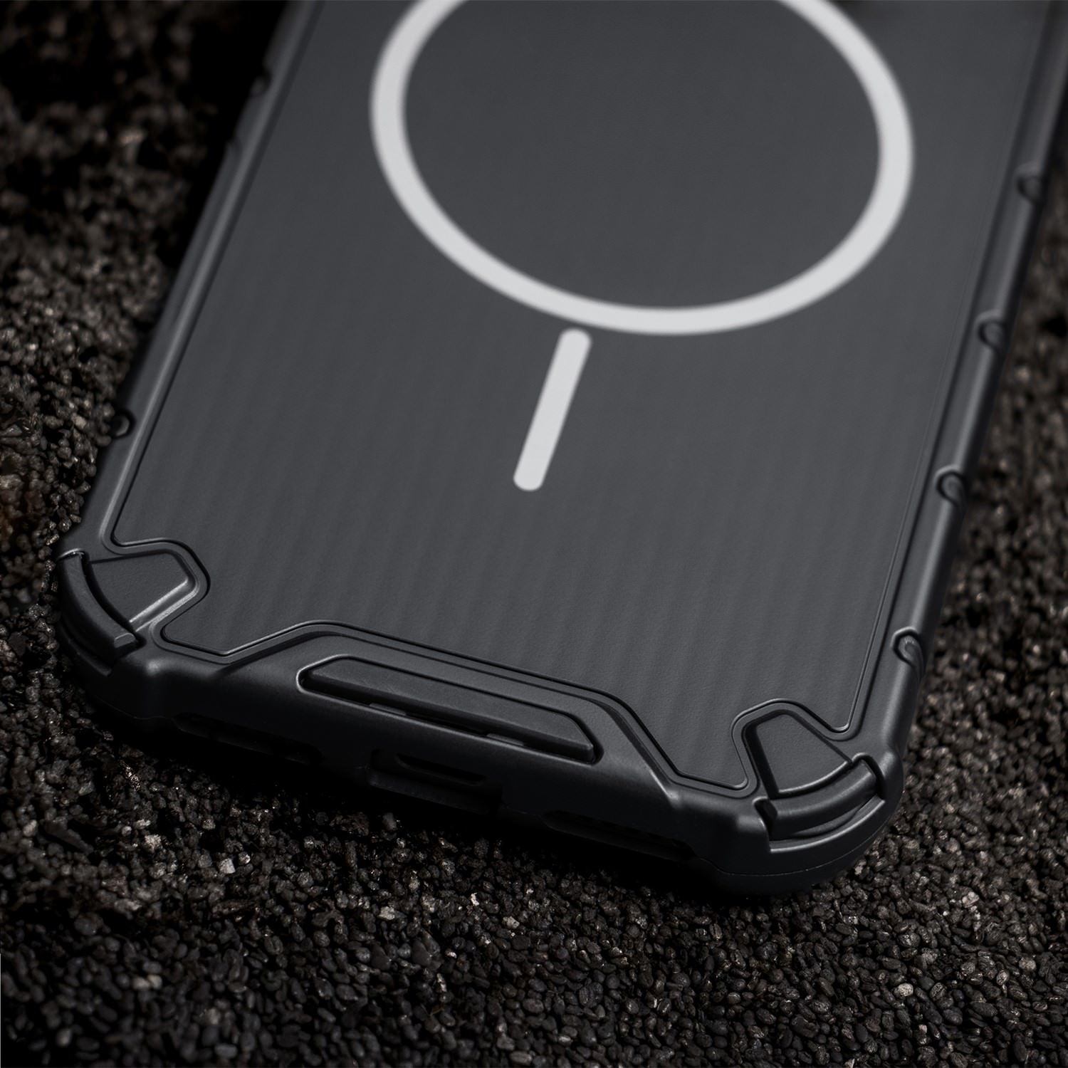 Dėklas iPhone 17 Pro Max - Juodas aprašymas - Prekės nuotrauka