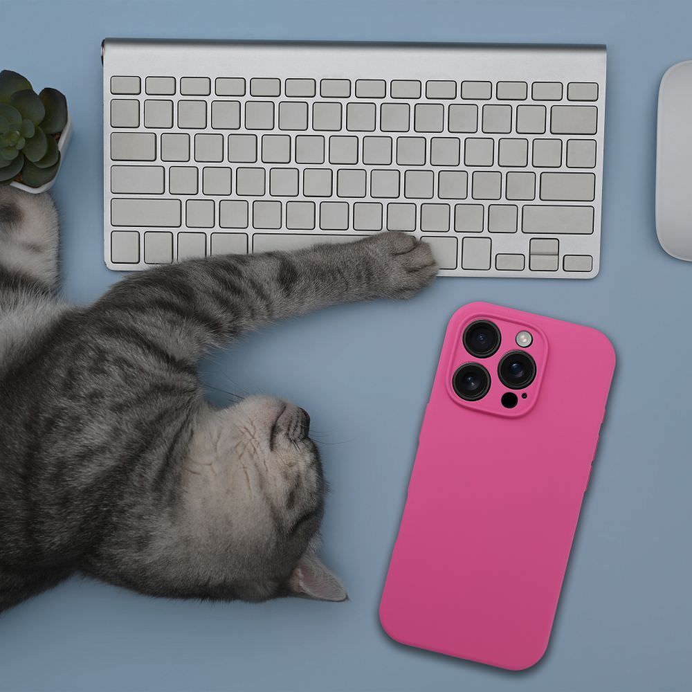 Dėklas iPhone 17 Pro - Ryškiai rožinis aprašymas - Prekės nuotrauka