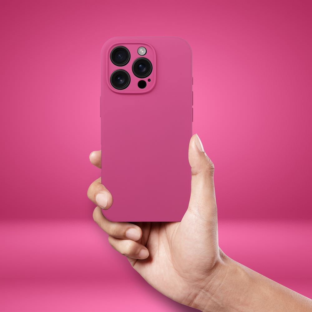 Dėklas iPhone 17 - Ryškiai rožinis aprašymas - Prekės nuotrauka