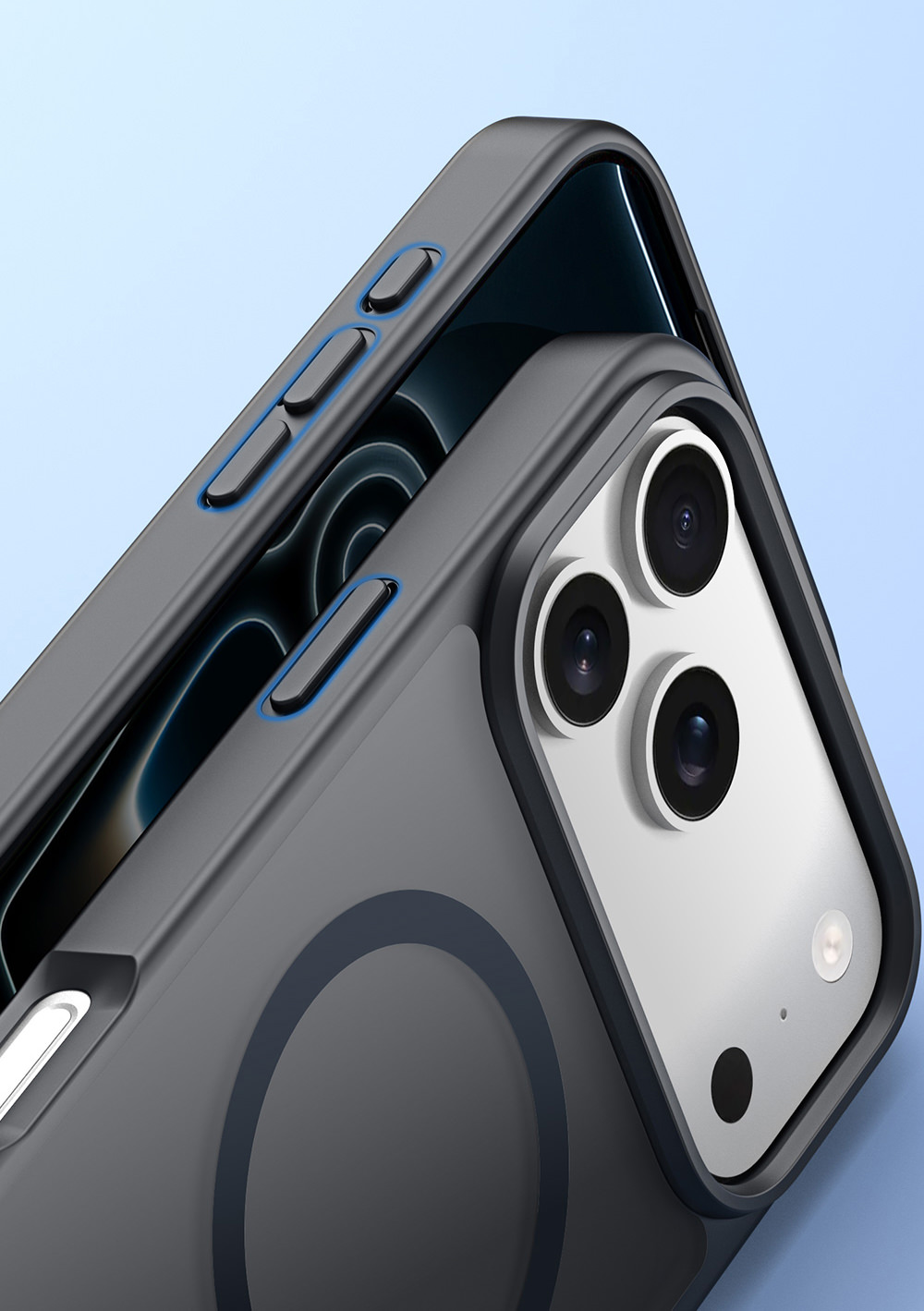 Dėklas iPhone 17e, iPhone 16e - Juodas aprašymas - Prekės nuotrauka