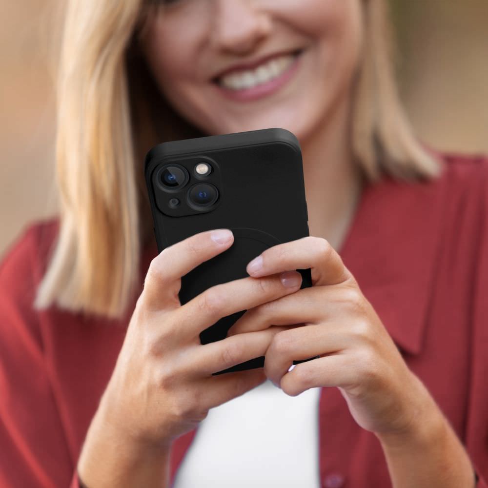 Dėklas iPhone 18 // iPhone 17 - Juodas aprašymas - Prekės nuotrauka