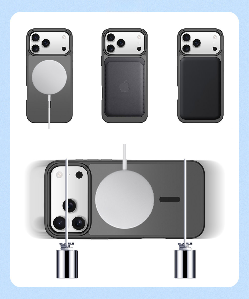 Dėklas iPhone 18 // iPhone 17 - Pilkas aprašymas - Prekės nuotrauka