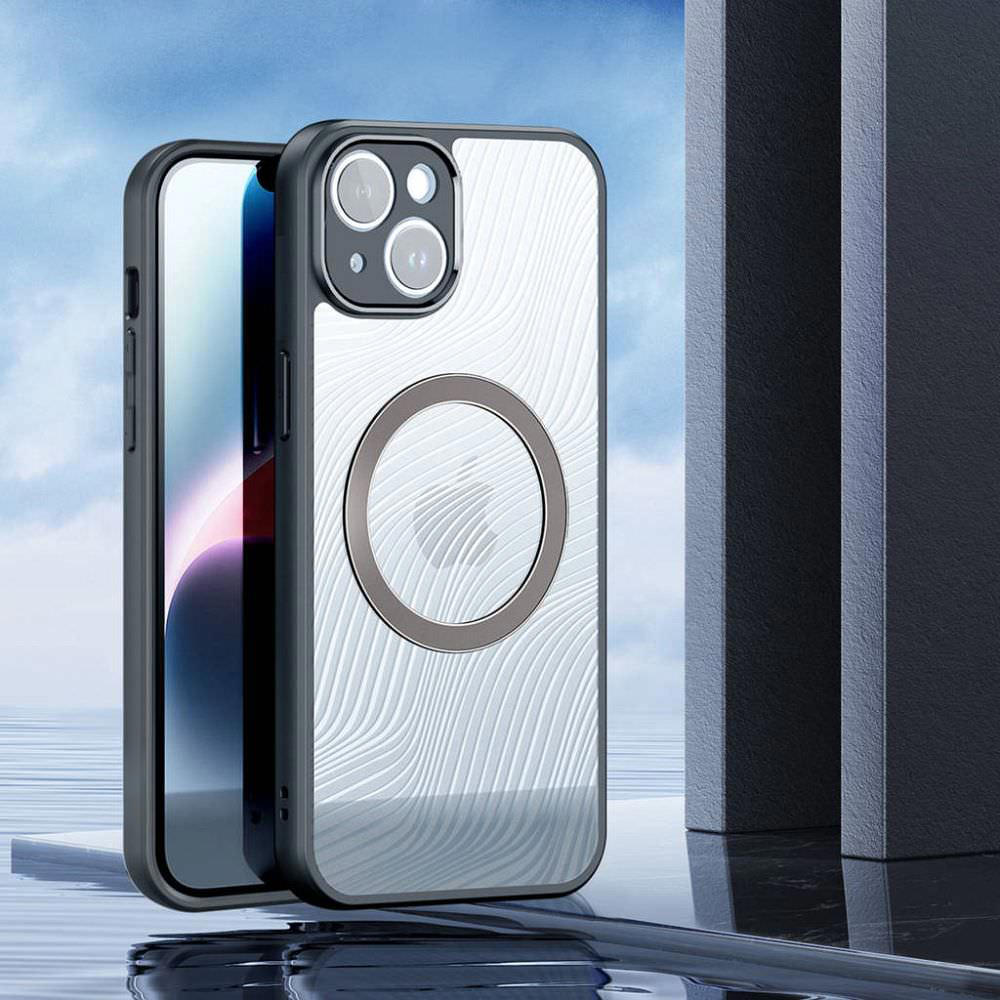 Dėklas iPhone 18 Pro // iPhone 17 Pro - Skaidrus-Juodas aprašymas - Prekės nuotrauka