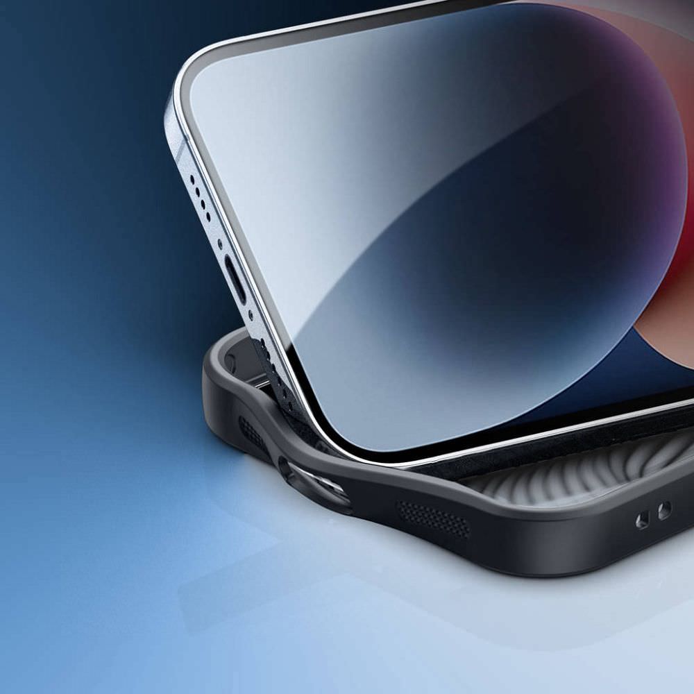 Dėklas iPhone 18 Pro // iPhone 17 Pro - Skaidrus-Juodas aprašymas - Prekės nuotrauka
