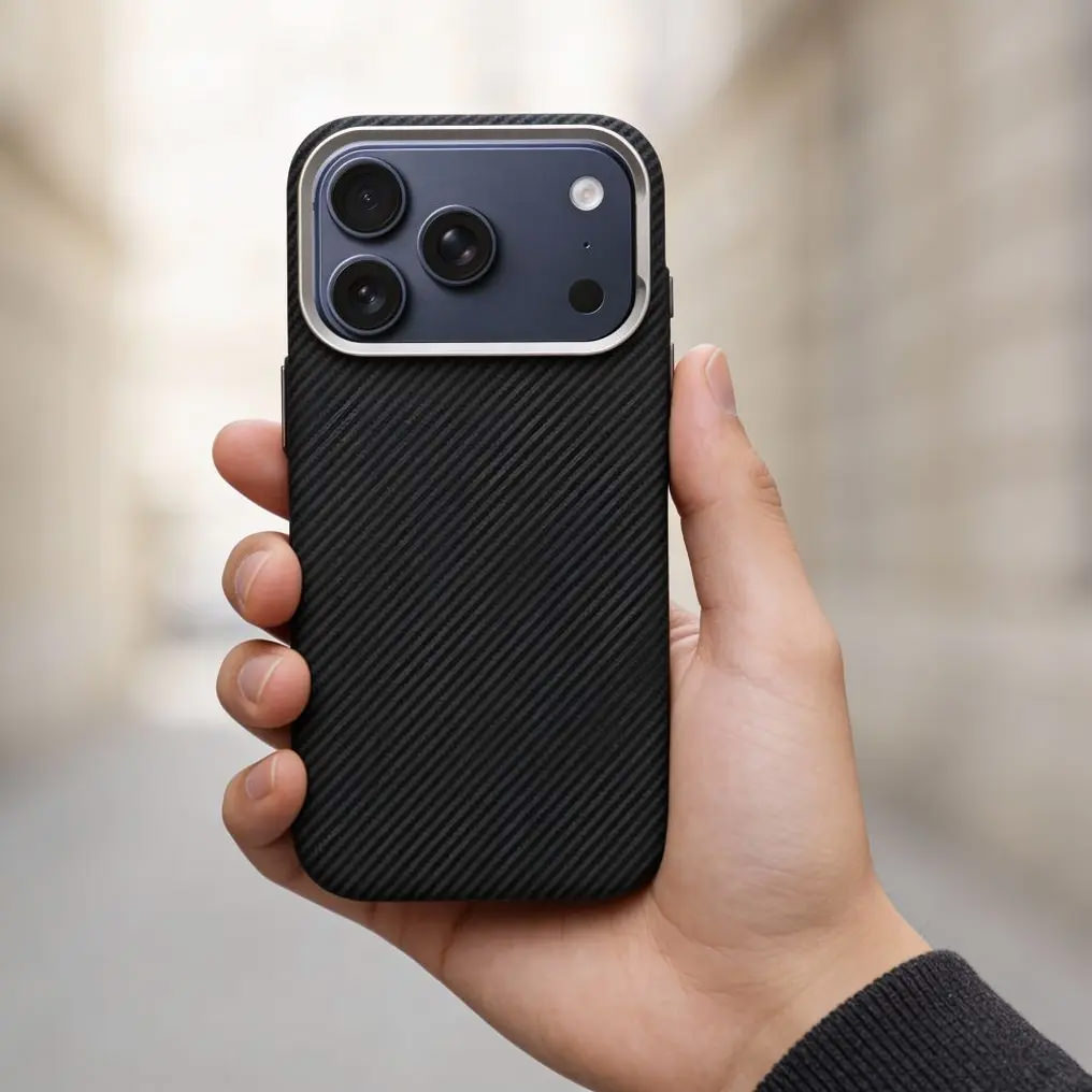 Dėklas iPhone 18 Pro // iPhone 17 Pro - Juodas aprašymas - Prekės nuotrauka