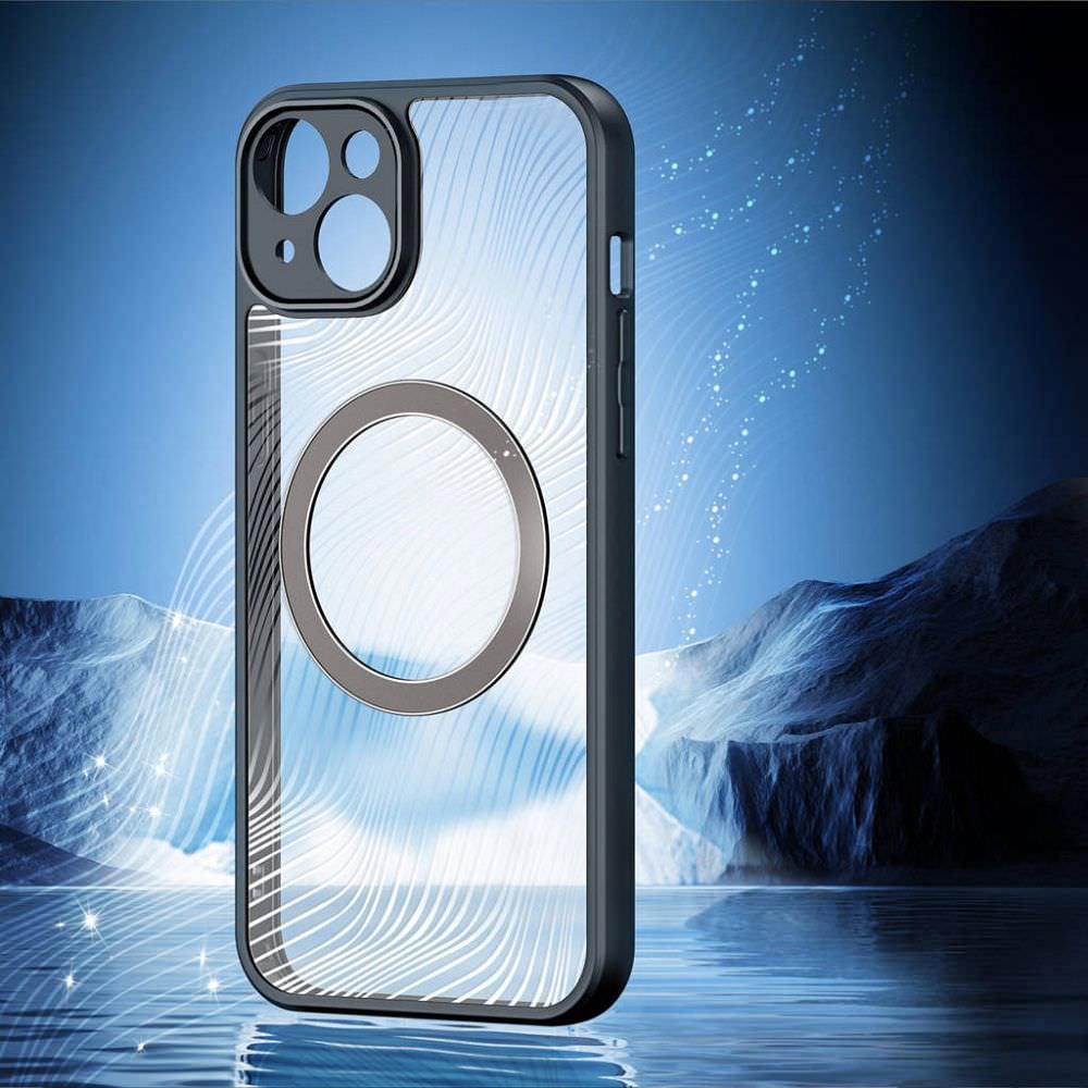 Dėklas iPhone 18 Pro Max // iPhone 17 Pro Max - Skaidrus-Juodas aprašymas - Prekės nuotrauka
