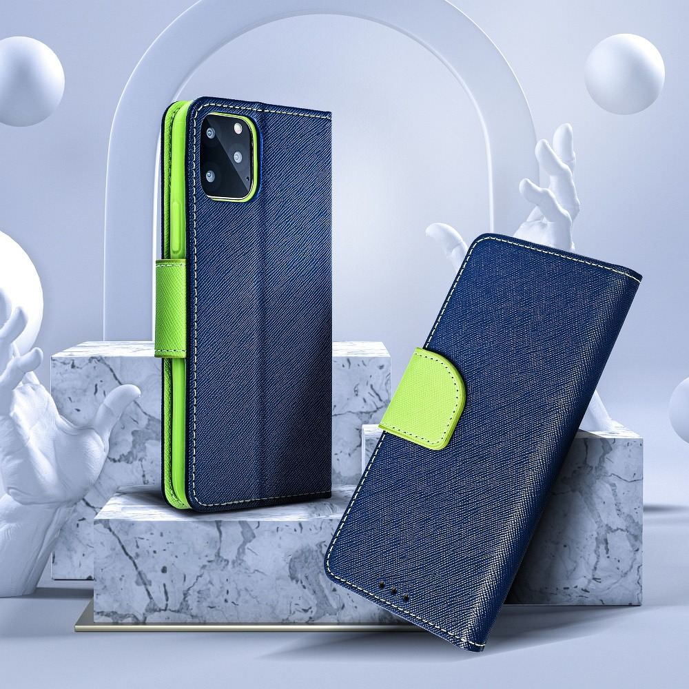 Dėklas knygutė Huawei P10 Lite - Tamsiai mėlynas aprašymas - Prekės nuotrauka