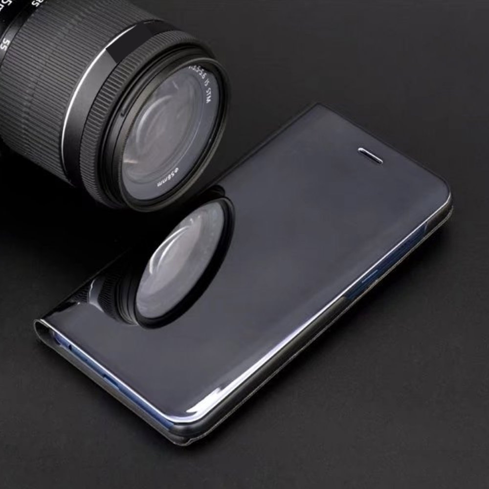 Dėklas knygutė Huawei Y6 2019, Y6s, Honor 8A - Juodas aprašymas - Prekės nuotrauka
