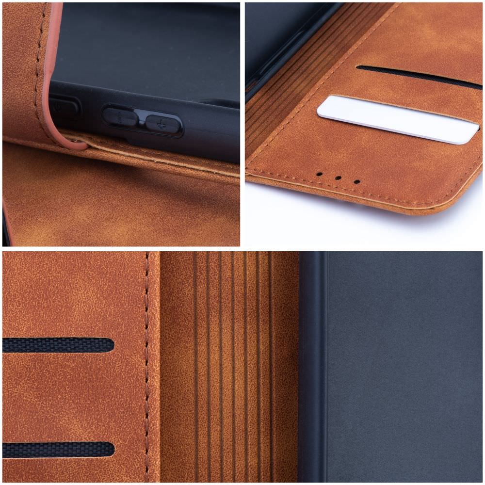 Dėklas knygutė iPhone 17 Pro Max - Ruda aprašymas - Prekės nuotrauka