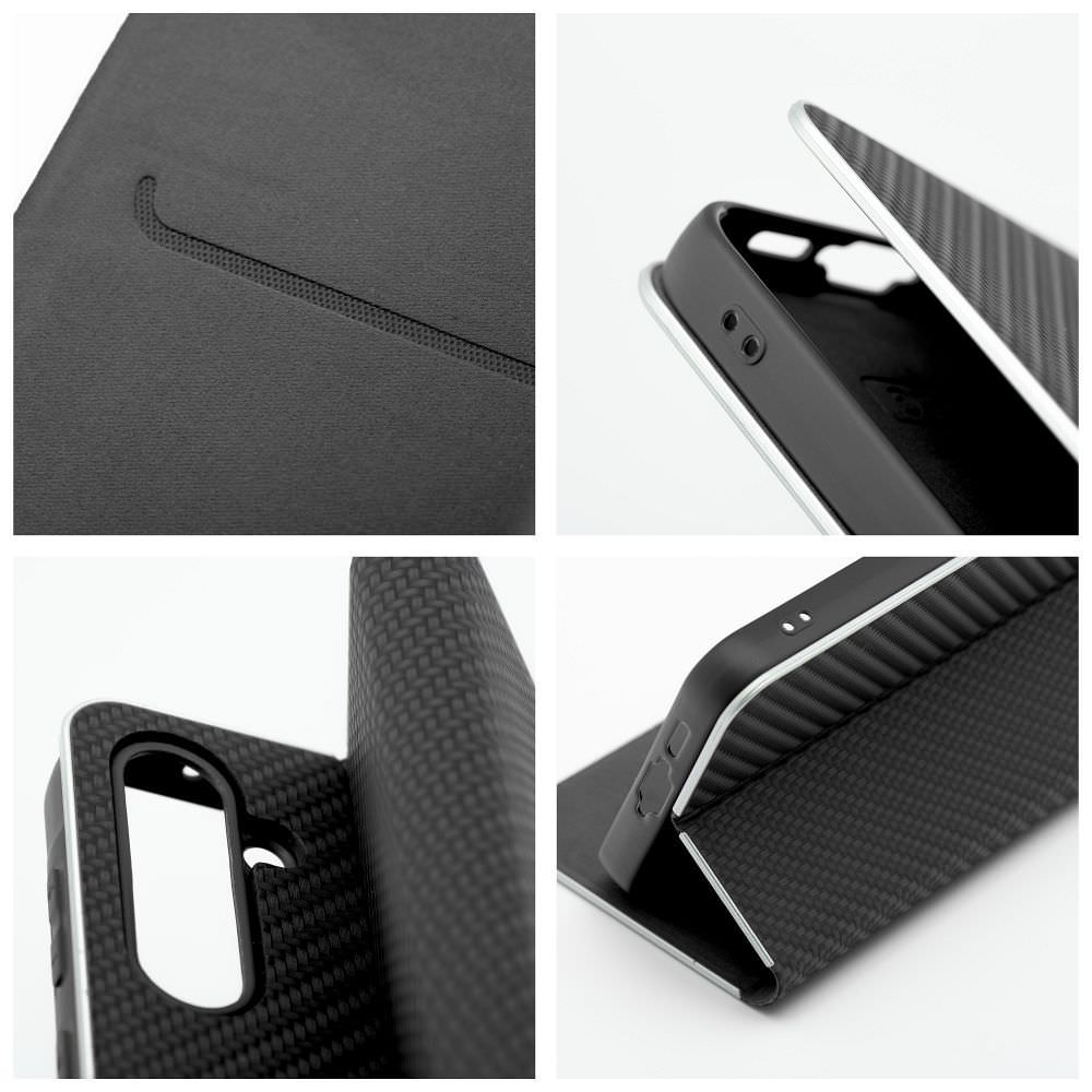 Dėklas knygutė iPhone 18 // iPhone 17 - Juodas aprašymas - Prekės nuotrauka
