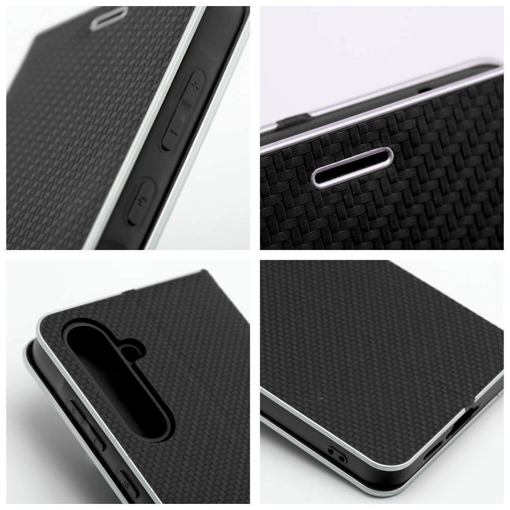 Dėklas knygutė iPhone 18 // iPhone 17 - Juodas aprašymas - Prekės nuotrauka
