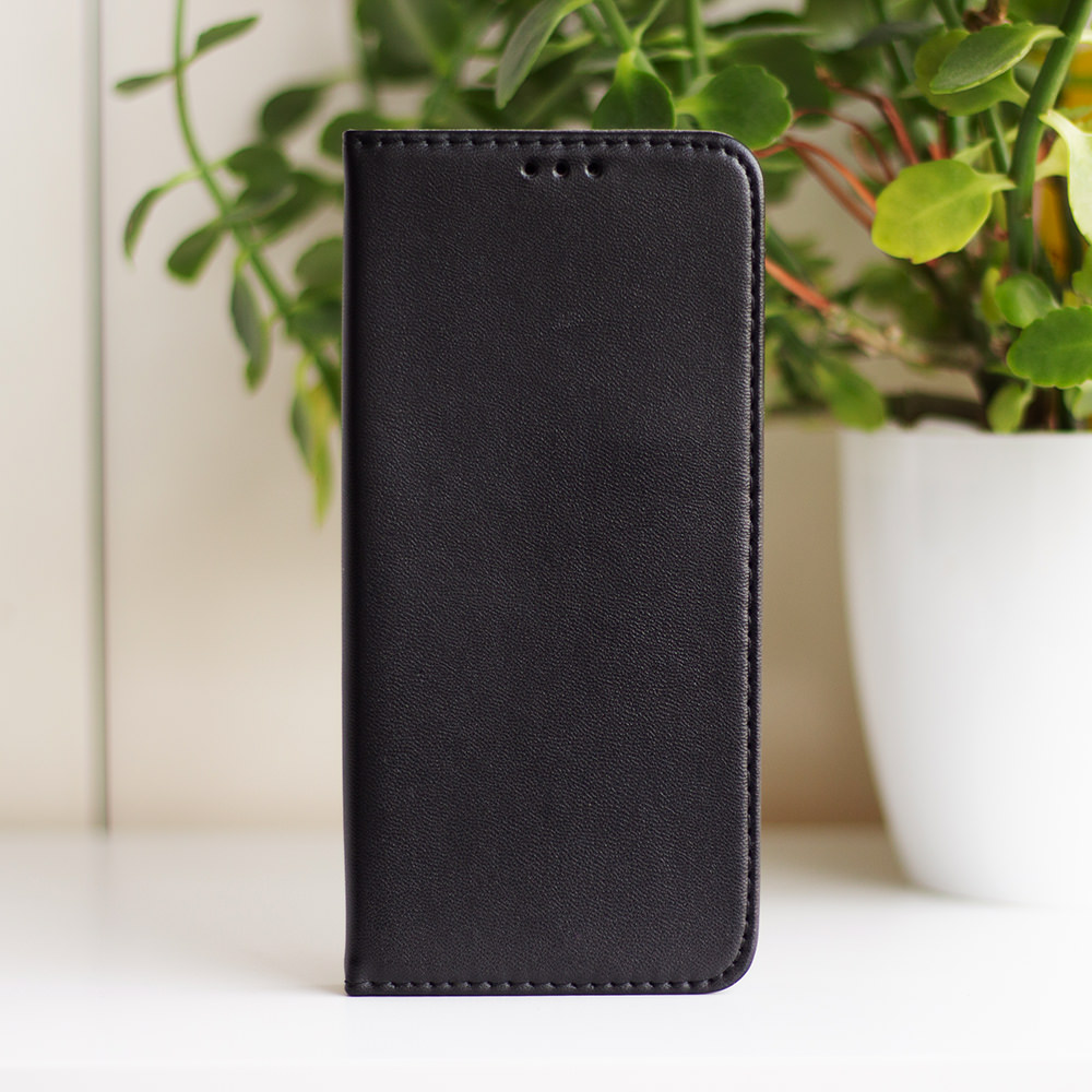 Dėklas knygutė iPhone 18 // iPhone 17 - Juodas aprašymas - Prekės nuotrauka
