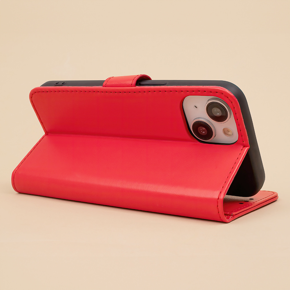 Dėklas knygutė iPhone 18 Pro // iPhone 17 Pro - Raudonas aprašymas - Prekės nuotrauka