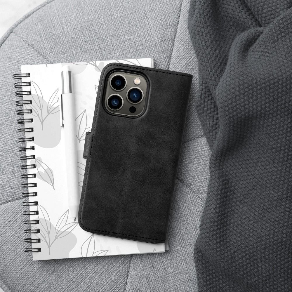 Dėklas knygutė iPhone 18 Pro // iPhone 17 Pro - Juodas aprašymas - Prekės nuotrauka