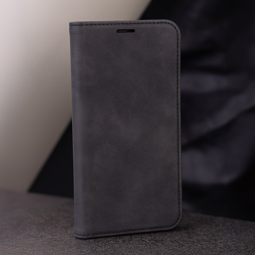 Dėklas knygutė iPhone 18 Pro // iPhone 17 Pro - Juodas aprašymas - Prekės nuotrauka