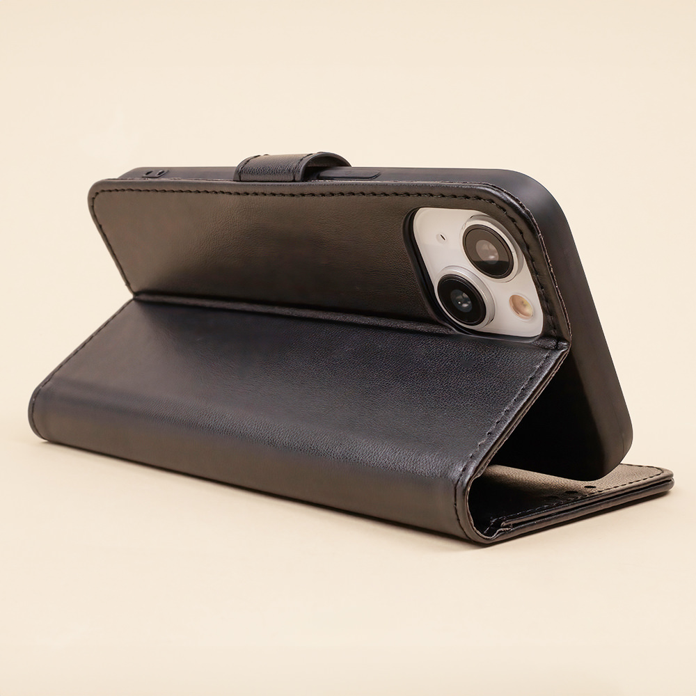 Dėklas knygutė iPhone 18 Pro Max // iPhone 17 Pro Max - Juodas aprašymas - Prekės nuotrauka