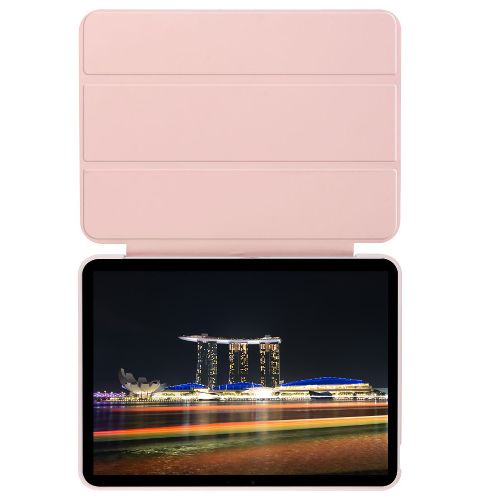 Dėklas knygutė skirtas iPad 9.7 2018, 2017, iPad6, iPad5 - Šviesiai rožinis aprašymas - Prekės nuotrauka