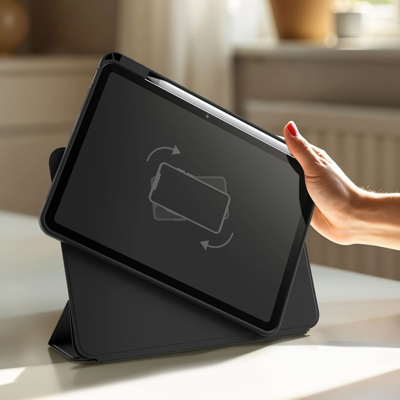 Dėklas knygutė skirtas iPad Air 11 - 2026-2025-2024, 11