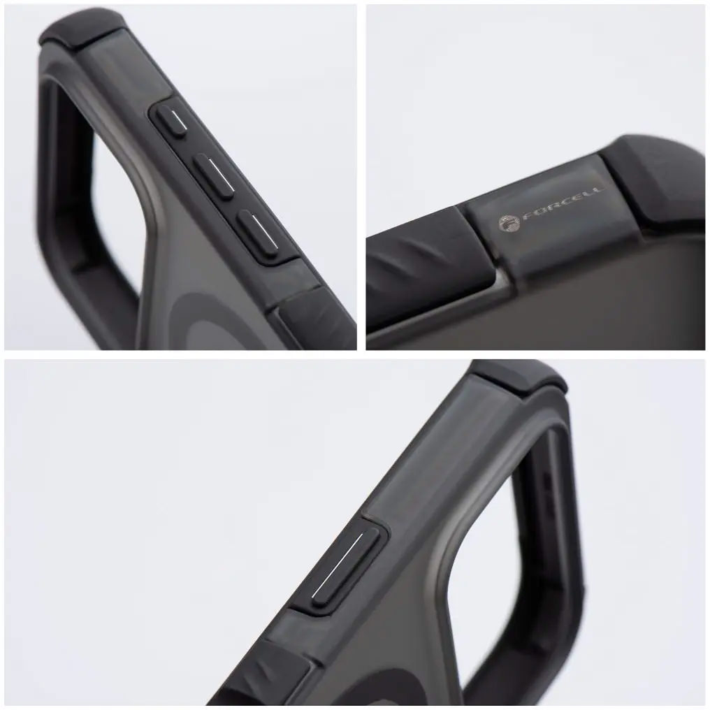 Dėklas skirtas iPhone 18 Pro // iPhone 17 Pro - Juodas aprašymas - Prekės nuotrauka