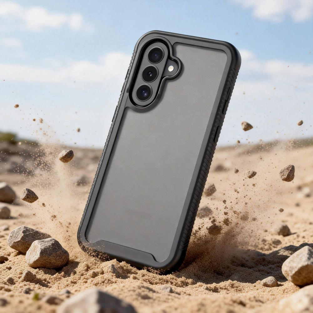Dėklas skirtas iPhone 18 Pro // iPhone 17 Pro - Juodas aprašymas - Prekės nuotrauka