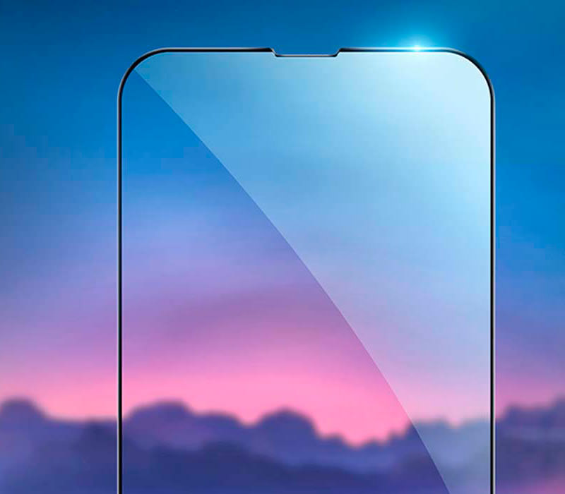 Dėklas Extra 3D Apsauginis stiklas skirtas iPhone 15 Pro - Juodas aprašymas - Prekės nuotrauka