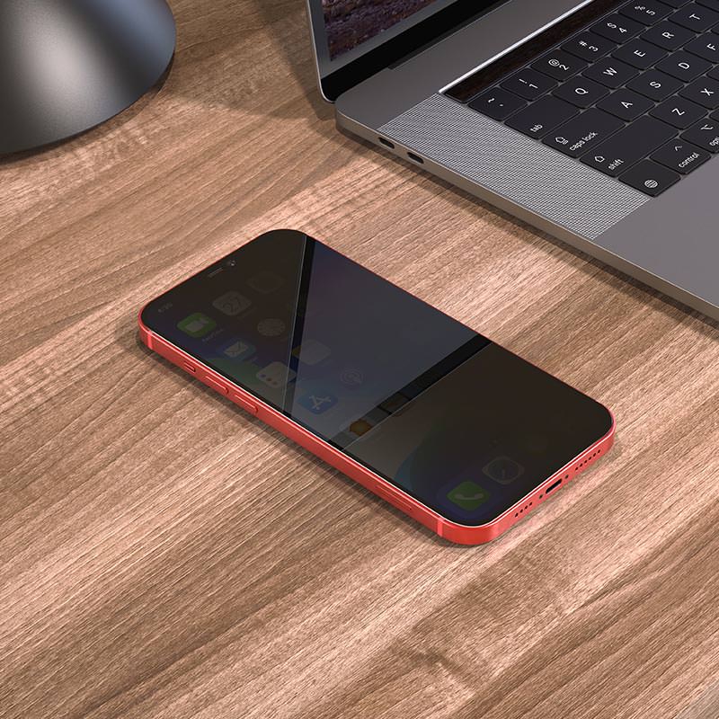 Dėklas Extra 3D PRIVATUMAS Apsauginis stiklas skirtas iPhone 11 Pro, iPhone XS, iPhone X aprašymas - Prekės nuotrauka