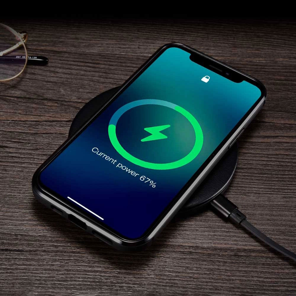Odinis dėklas iPhone 12 Pro Max - Juodas aprašymas - Prekės nuotrauka
