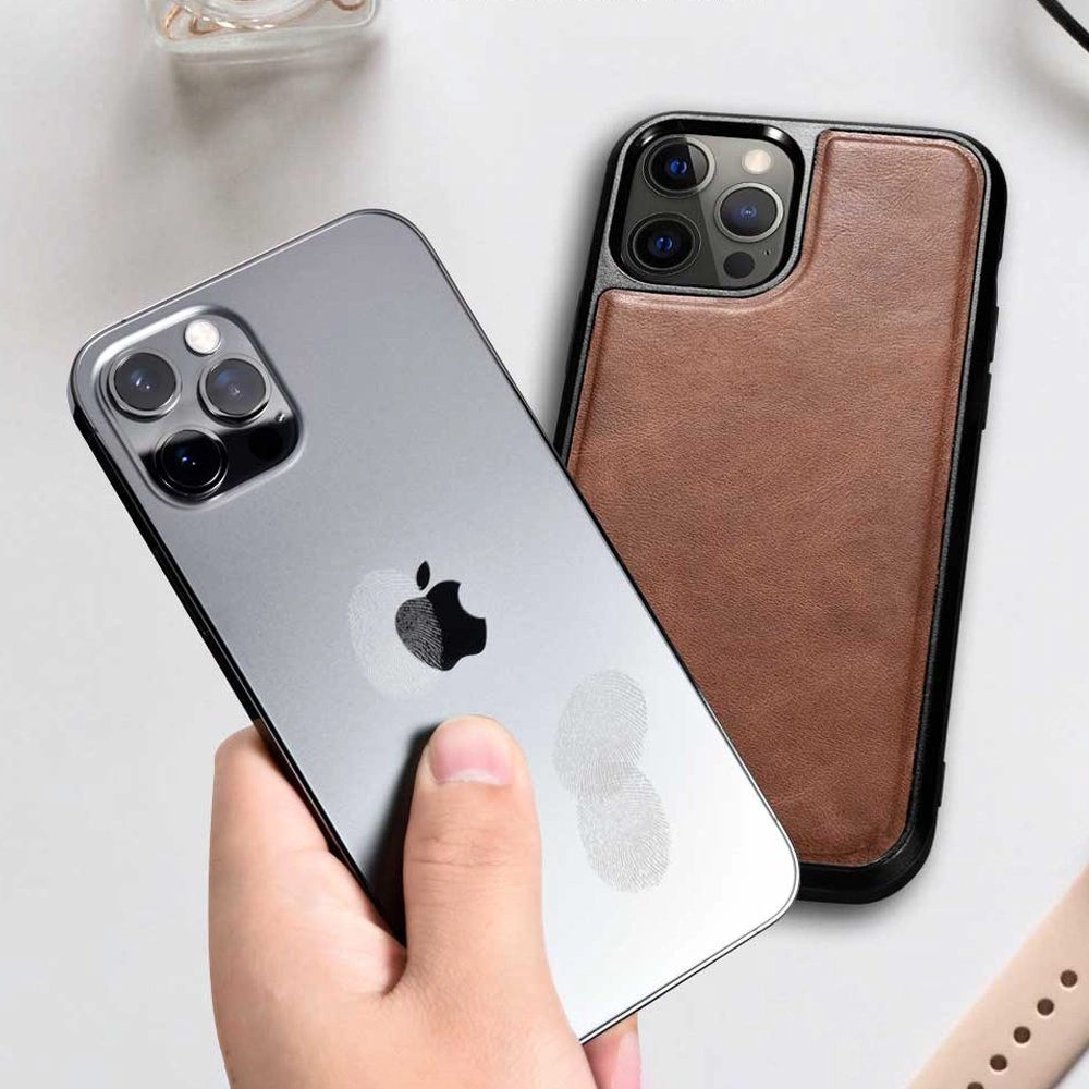 Odinis dėklas iPhone 12 Pro Max - Juodas aprašymas - Prekės nuotrauka