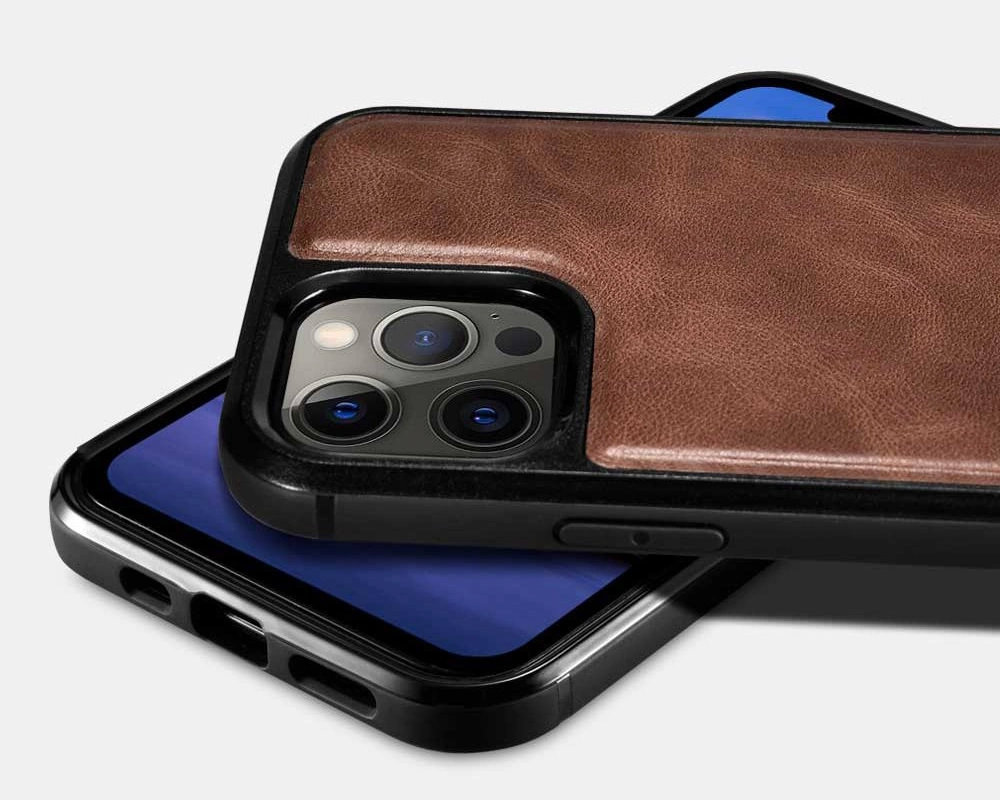 Odinis dėklas iPhone 12 Pro Max - Juodas aprašymas - Prekės nuotrauka