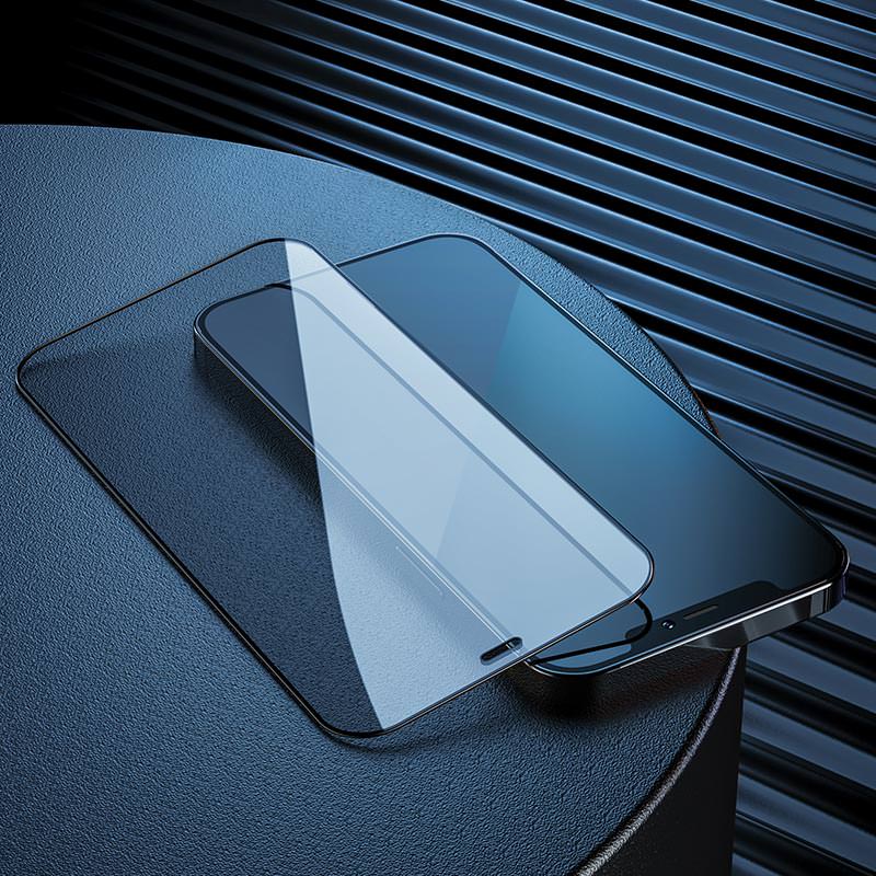 Dėklas Premium 3D Apsauginis stiklas skirtas iPhone 11 // iPhone XR - Juodas aprašymas - Prekės nuotrauka
