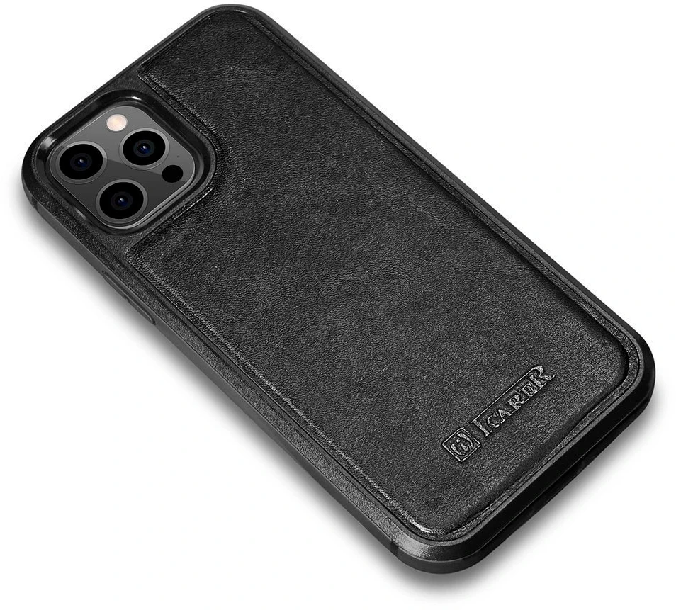 Odinis dėklas iPhone 12 Pro Max - Juodas