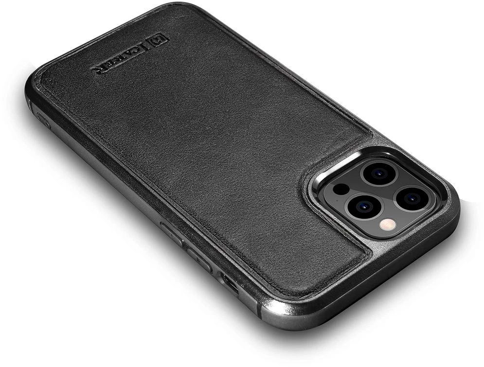 Odinis dėklas iPhone 12 Pro Max - Juodas
