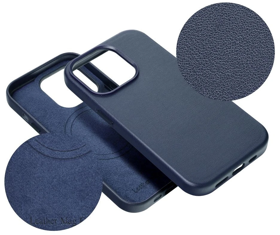 Odinis dėklas iPhone 14 Pro Max - Tamsiai mėlynas