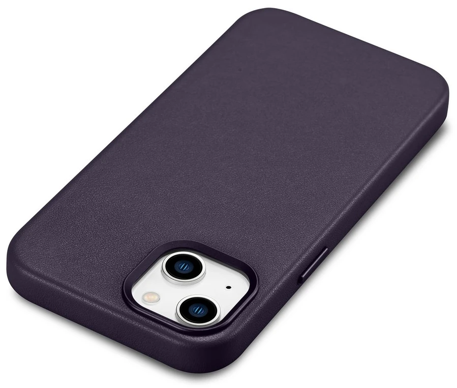 Odinis dėklas iPhone 14 - Tamsiai violetinė