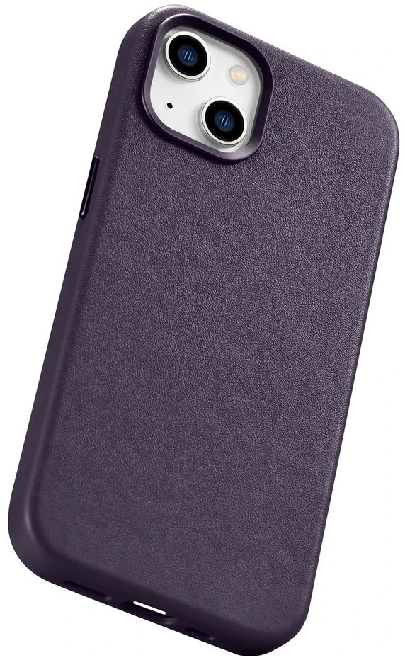 Odinis dėklas iPhone 14 - Tamsiai violetinė