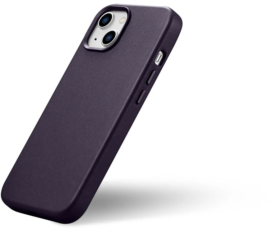 Odinis dėklas iPhone 14 - Tamsiai violetinė
