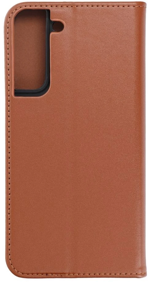 Odinis dėklas knygutė iPhone 18 // iPhone 17 - Ruda