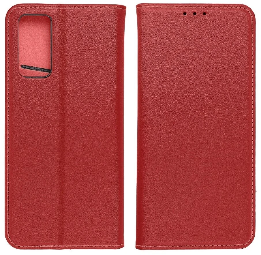 Odinis dėklas knygutė iPhone 18 Pro Max // iPhone 17 Pro Max - Raudonas