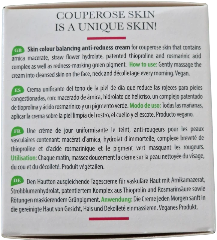 Kremas jautriai, raustančiai odai Lirene Cera Naczynkowa, 50 ml