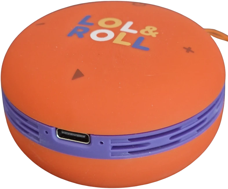 Energy Sistem Lol&Roll Pop Kids nešiojama kolonėlė, Oranžinės spalvos
