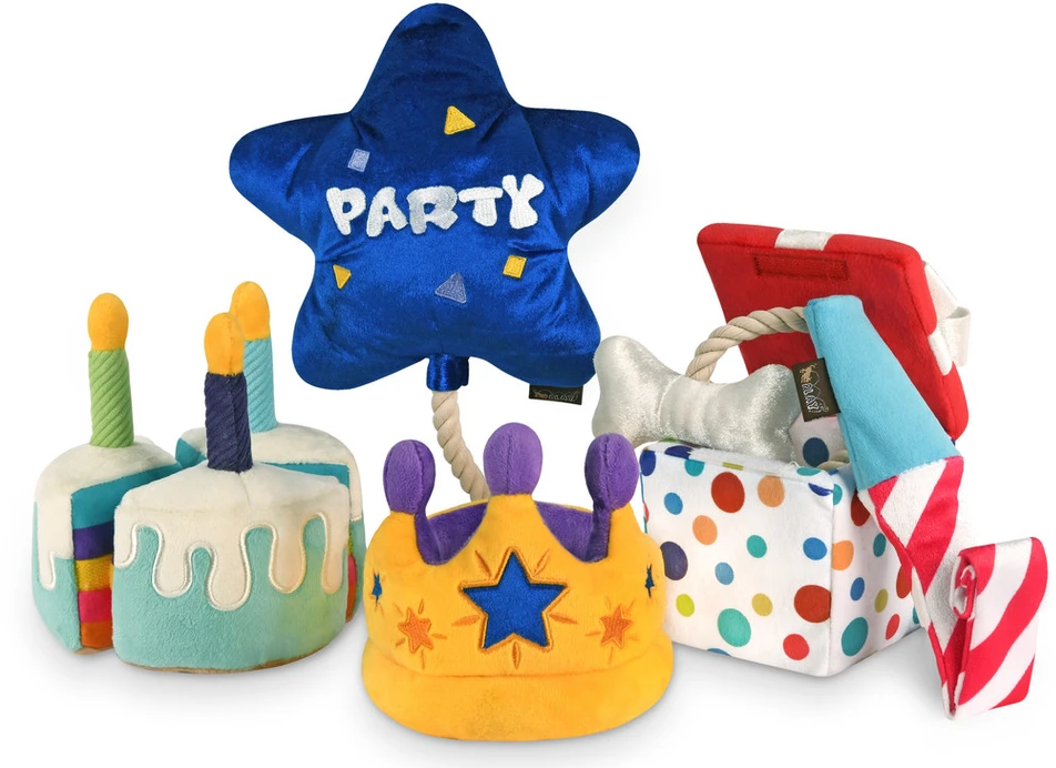 Play Pliušinių žaislų kolekcija šunims „Party Time“