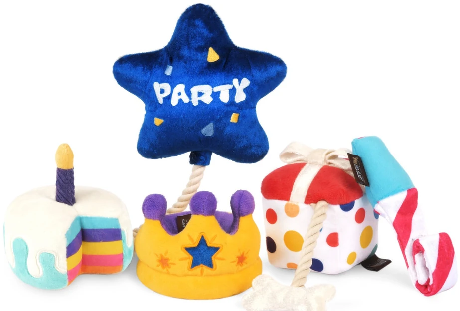 Play Pliušinių žaislų kolekcija šunims „Party Time Mini“
