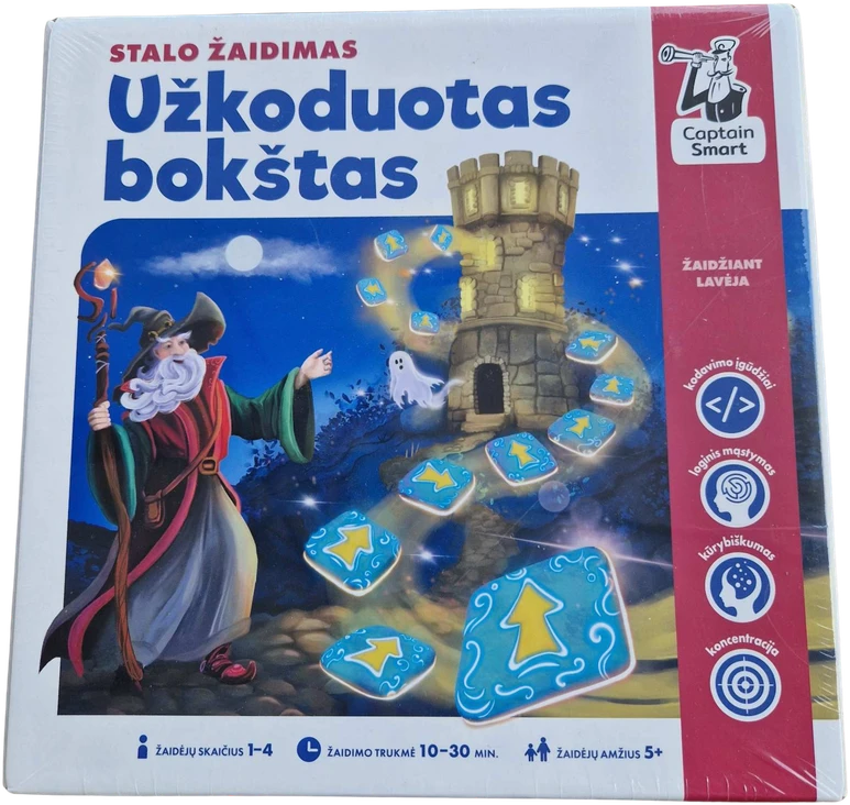 Žaidimas "Užkoduotas bokštas"